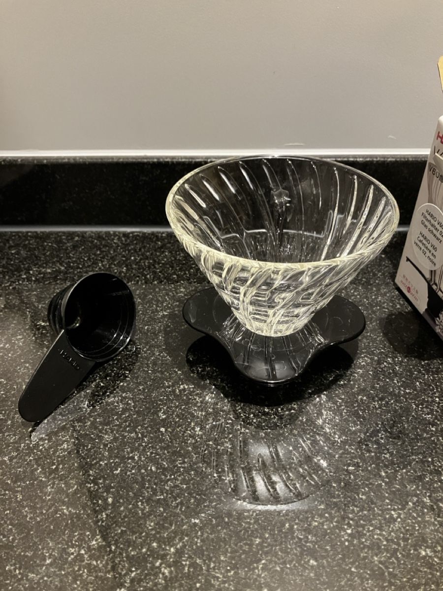 Elettrodomestici da cucina: Hario V60 Kaffee Filterhalter 02 Glas – Nuovo (secondo la descrizione) da Luzern venduto da Pteropus 1