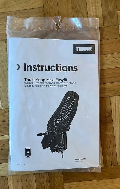 Seggiolini per auto: Thule Yepp Maxi Easyfit siège vélo enfant – Usato da Geneve venduto da groundotter 2