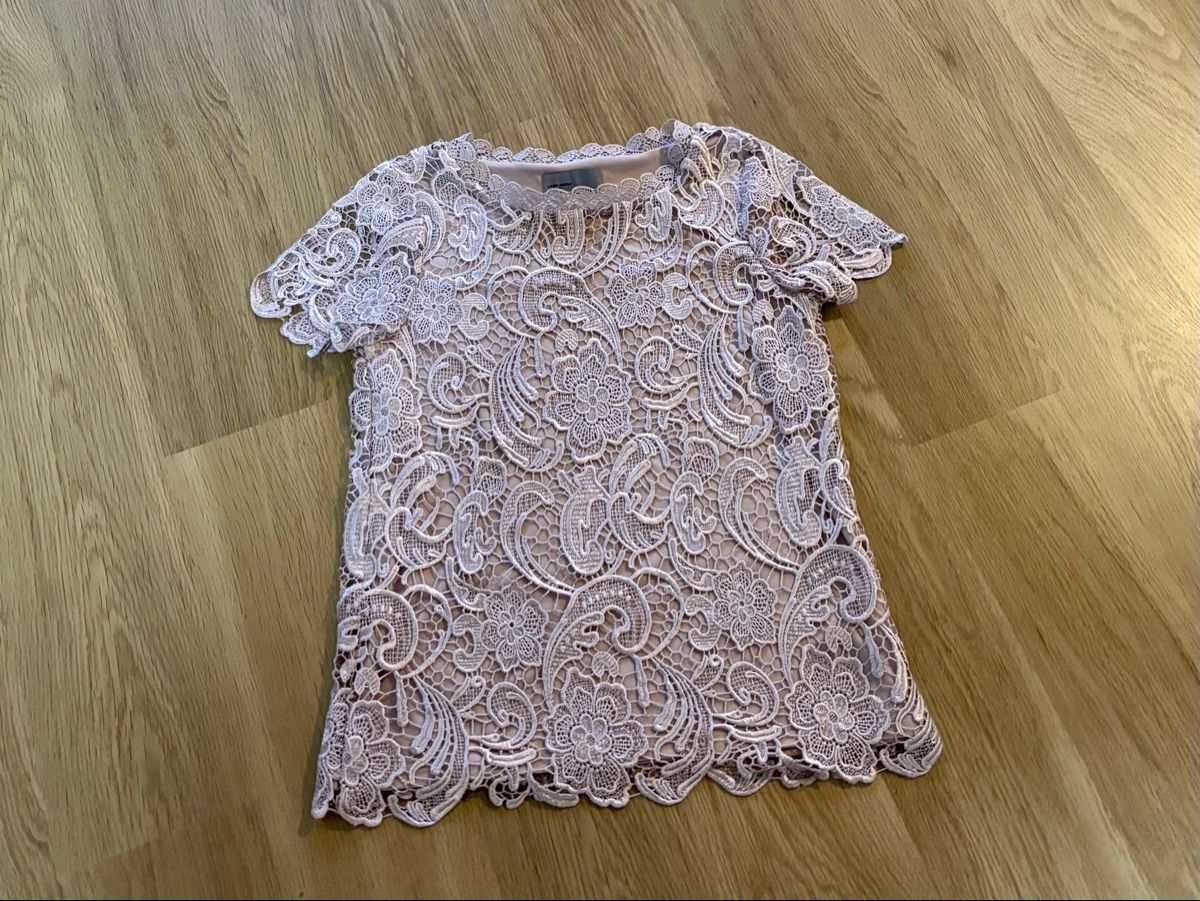 Vero Moda Camicette: VERO MODA Spitzenbluse Gr. M – Usato da Baden venduto da Tiffany6878 1
