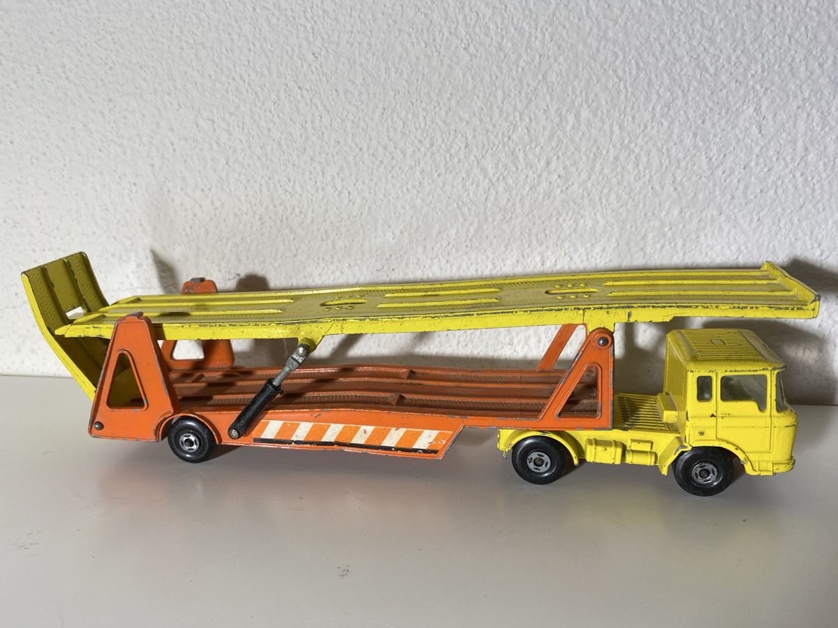 Lesney Modellini d'auto: Lesney car transporter – Usato da Winterthur venduto da ben_9vxx