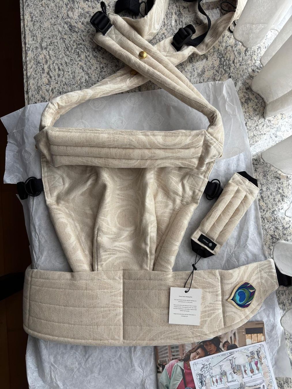 Artipoppe Marsupi portabebè: Artipoppe zeitgeist babytrage - argus oat – Nuovo e nell'imballaggio originale da Meilen venduto da Tingaling627