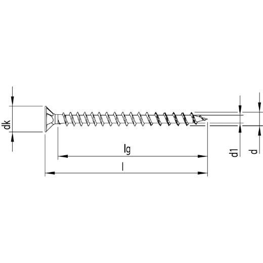 Heco Tutti gli attrezzi: HECO-UNIX-plus Schrauben 5,0 x 60 200Stk. – Nuovo e nell'imballaggio originale da Koppigen venduto da Bracher_Mail-House 3