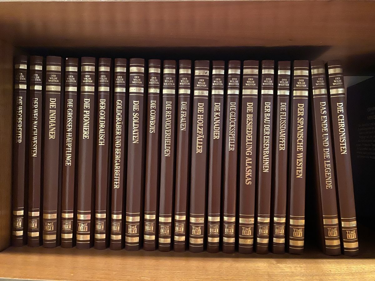 Libri: 20 Bücher Bände Der wilde Western - Time Life – Usato da Anglikon venduto da Couture-Shop
