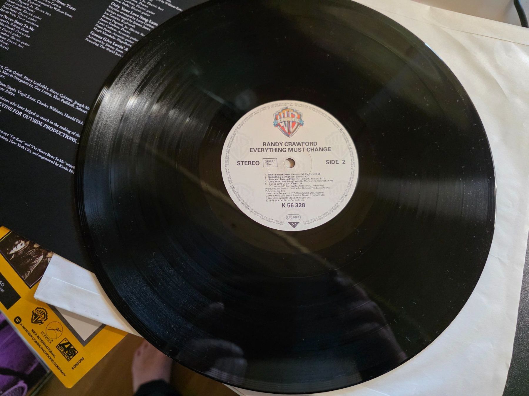 Dischi in vinile: Vinyl LP : Randy Crawford - Everything must Change - 1976 – Usato da Walterswil BE venduto da Lonitti 1