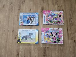 Diverse Kinder Puzzle 104 - 200 Teile