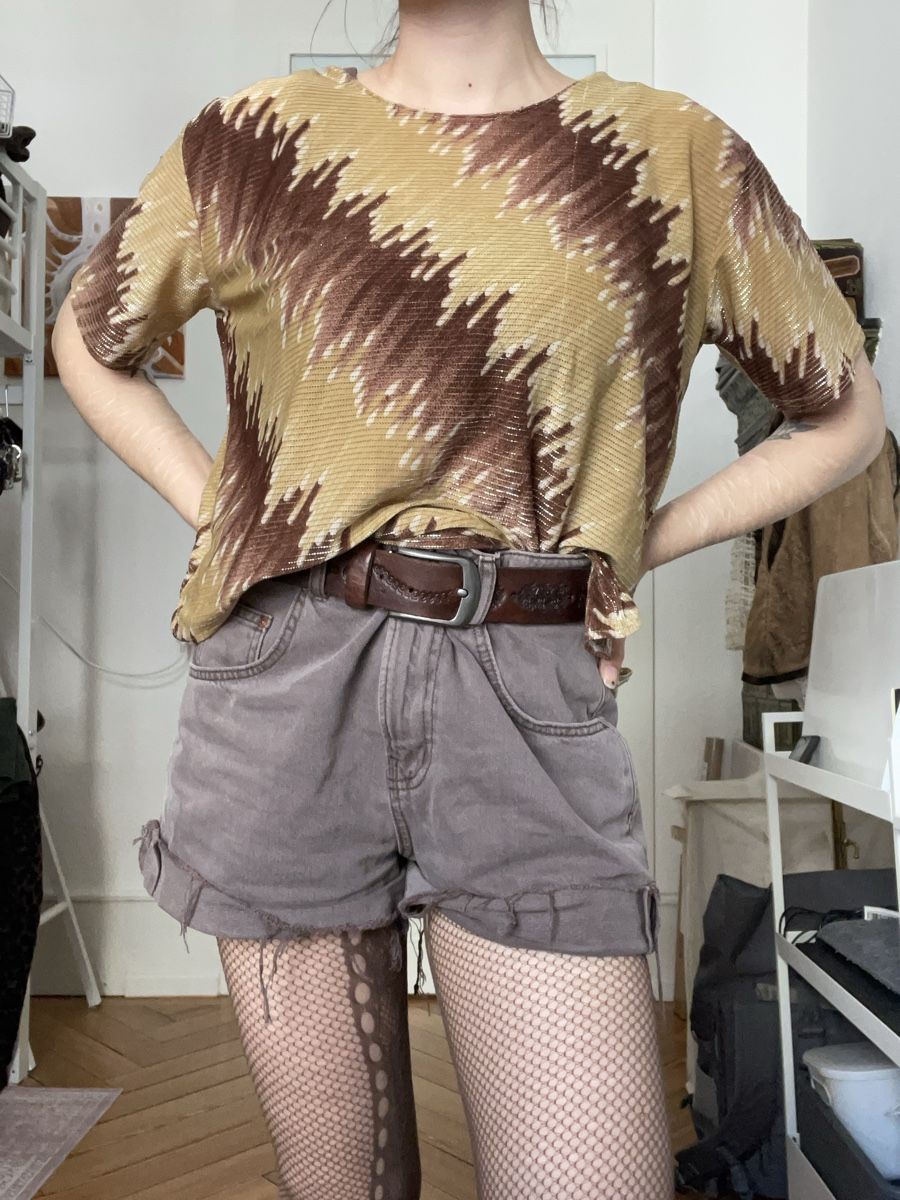 T-shirt: Vintage T-shirt with Print  – Usato da Fribourg venduto da nel_6tdw