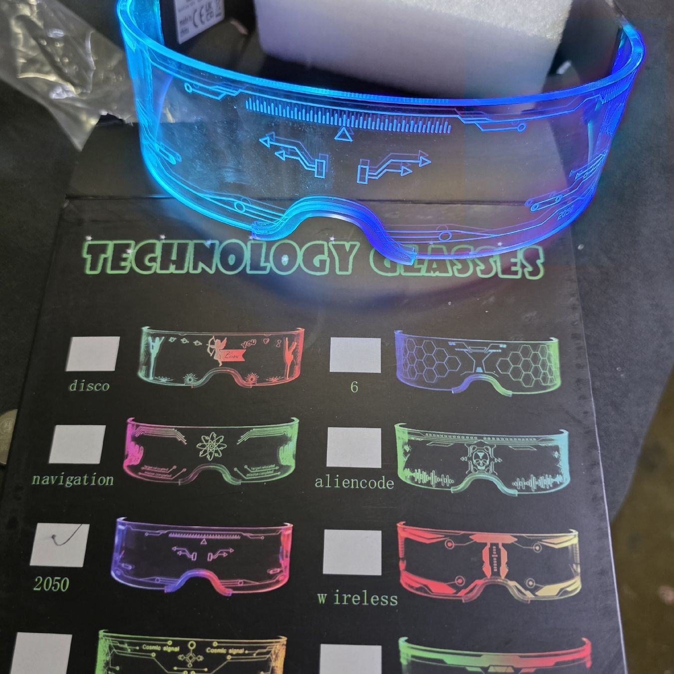 Brillen & Gläser: Led Brille  – Neu (gemäss Beschreibung) aus Gerlafingen von PaCo_88