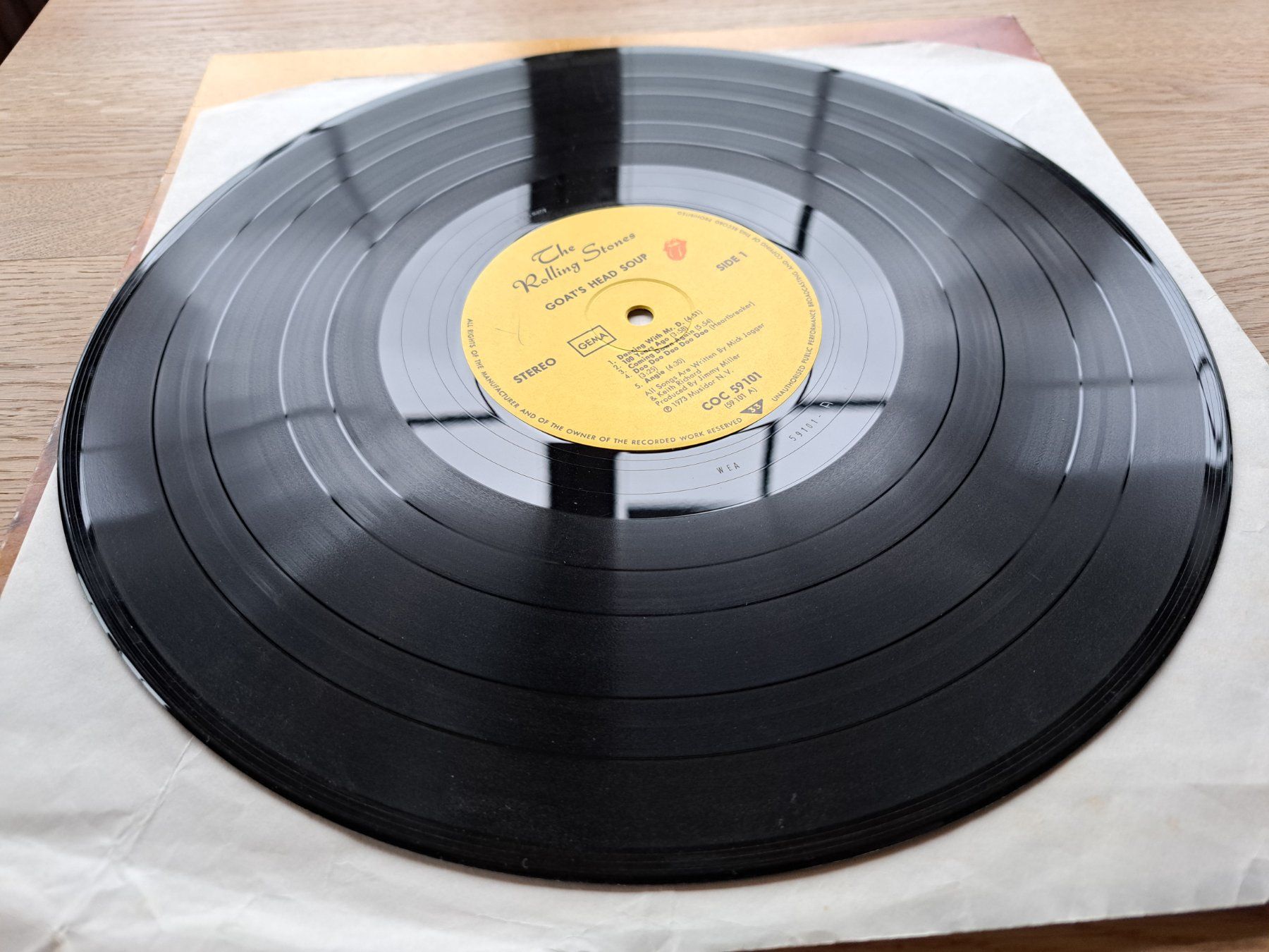 Dischi in vinile: The Rolling Stones - Goat's Head Soup – Usato da Meggen venduto da Ricardokoch 4