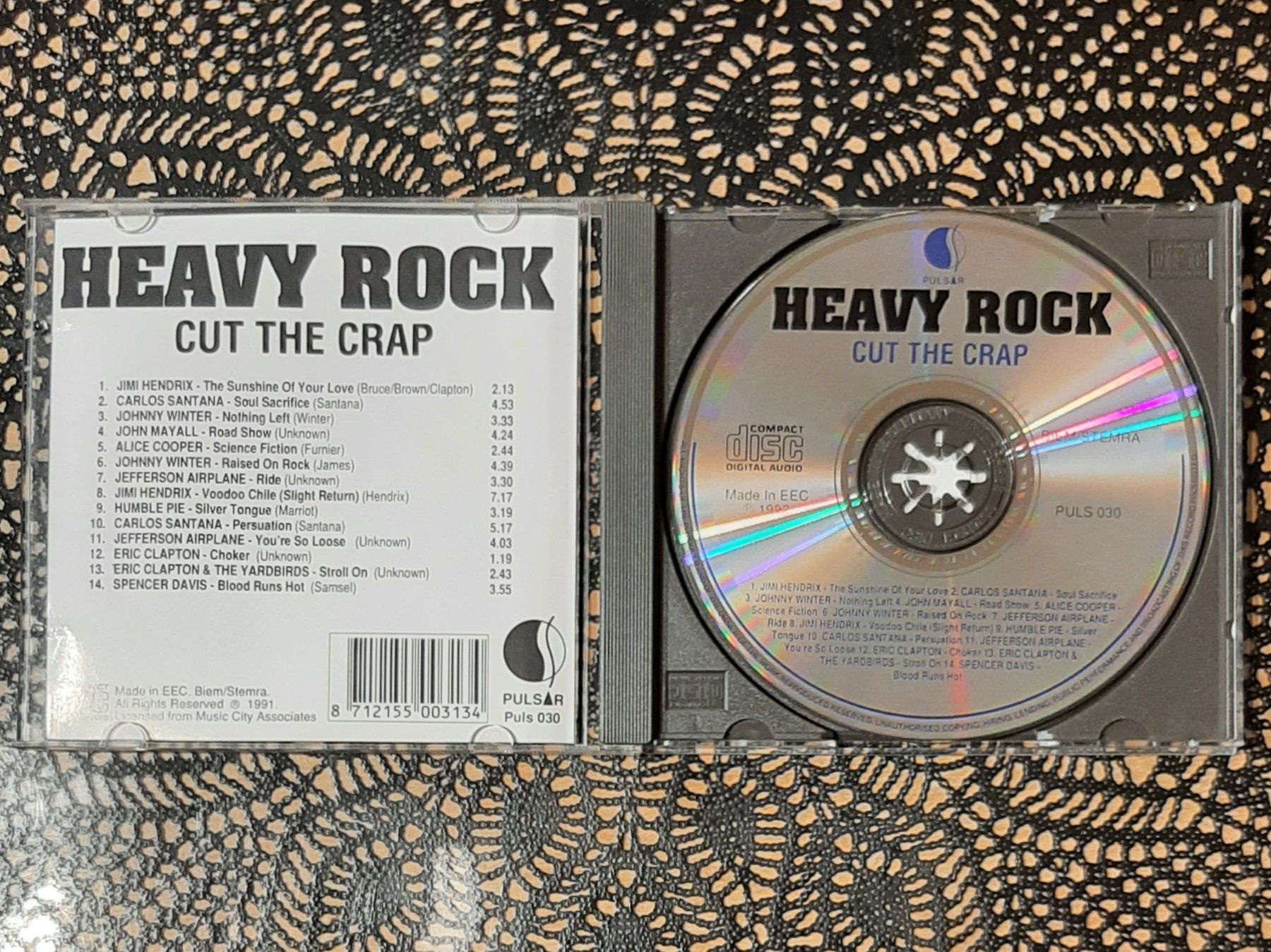 CD: Heavy Rock - Cut The Crap, Rock Compilatio 1991 – Usato da Schönenberg TG venduto da breiti12 2