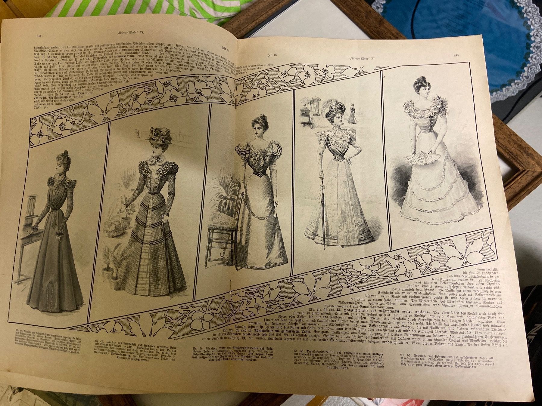Zeitschriften & Magazine: wiener mode antike zeitschrift 1898 – Gebraucht aus Gipf-Oberfrick von Iberico 4