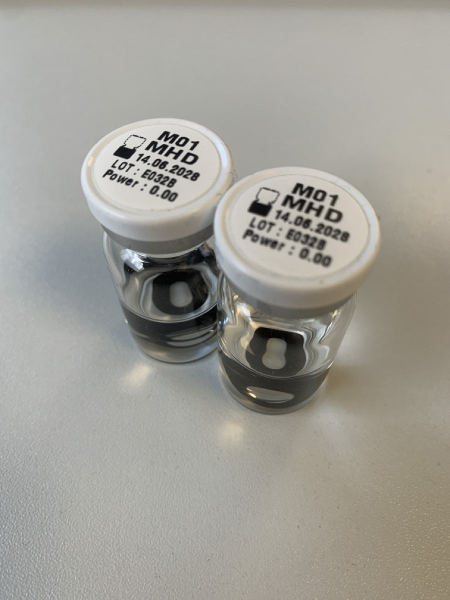 Lenti a contatto: Lentilles de contact noir, neuves – Nuovo e nell'imballaggio originale da Mex VD venduto da Venum93 2