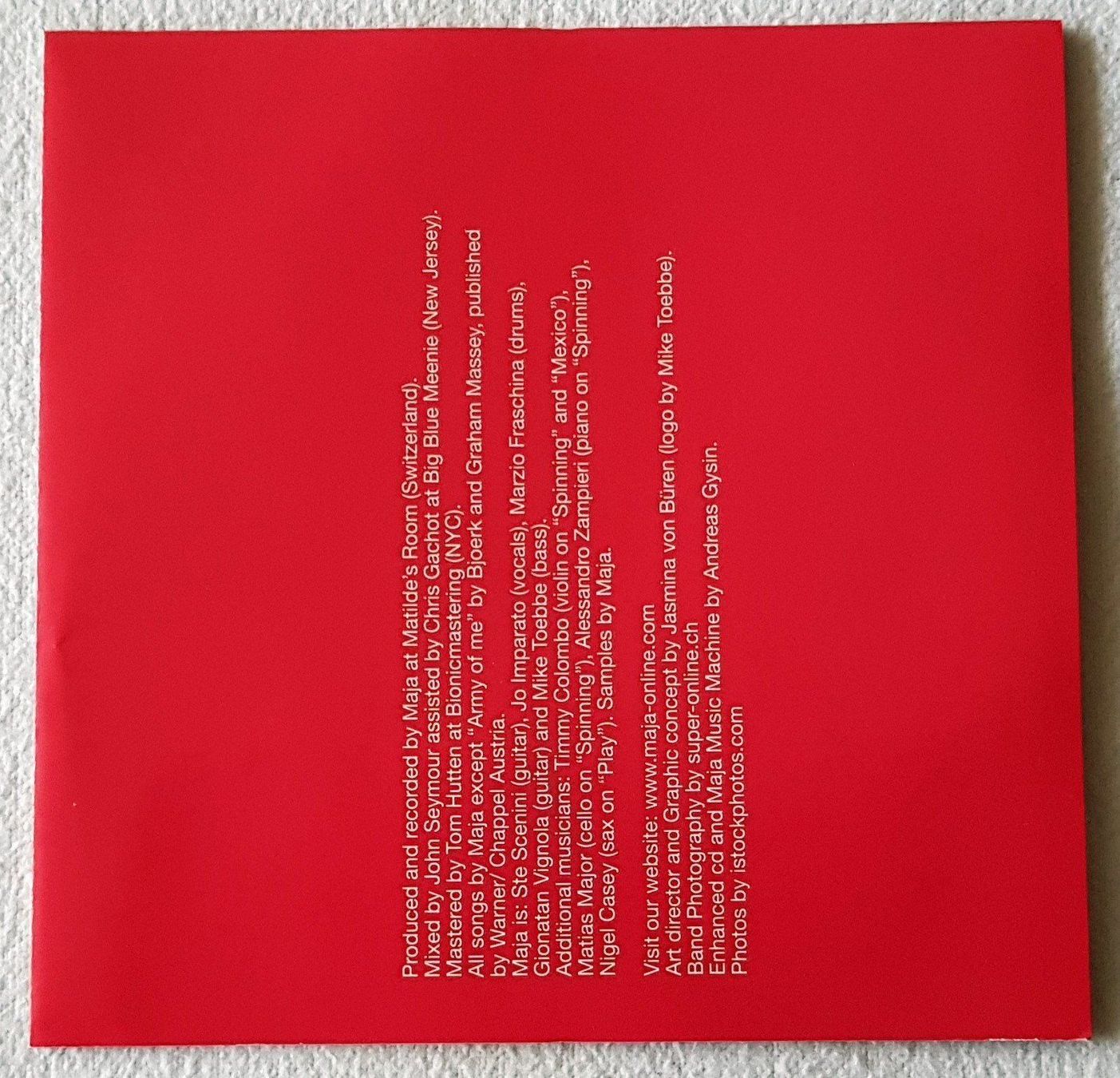 CD: Maja – Surprise Inside - CD - 2005 - First Press - Enhanced – Usato da Uster venduto da Zardodel 5