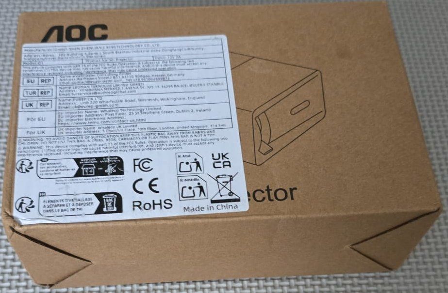 Vidéoprojecteurs: Tragbarer Mini-Smart-Projektor – Neuf (Voir description) à Niederlenz par Patriot 3
