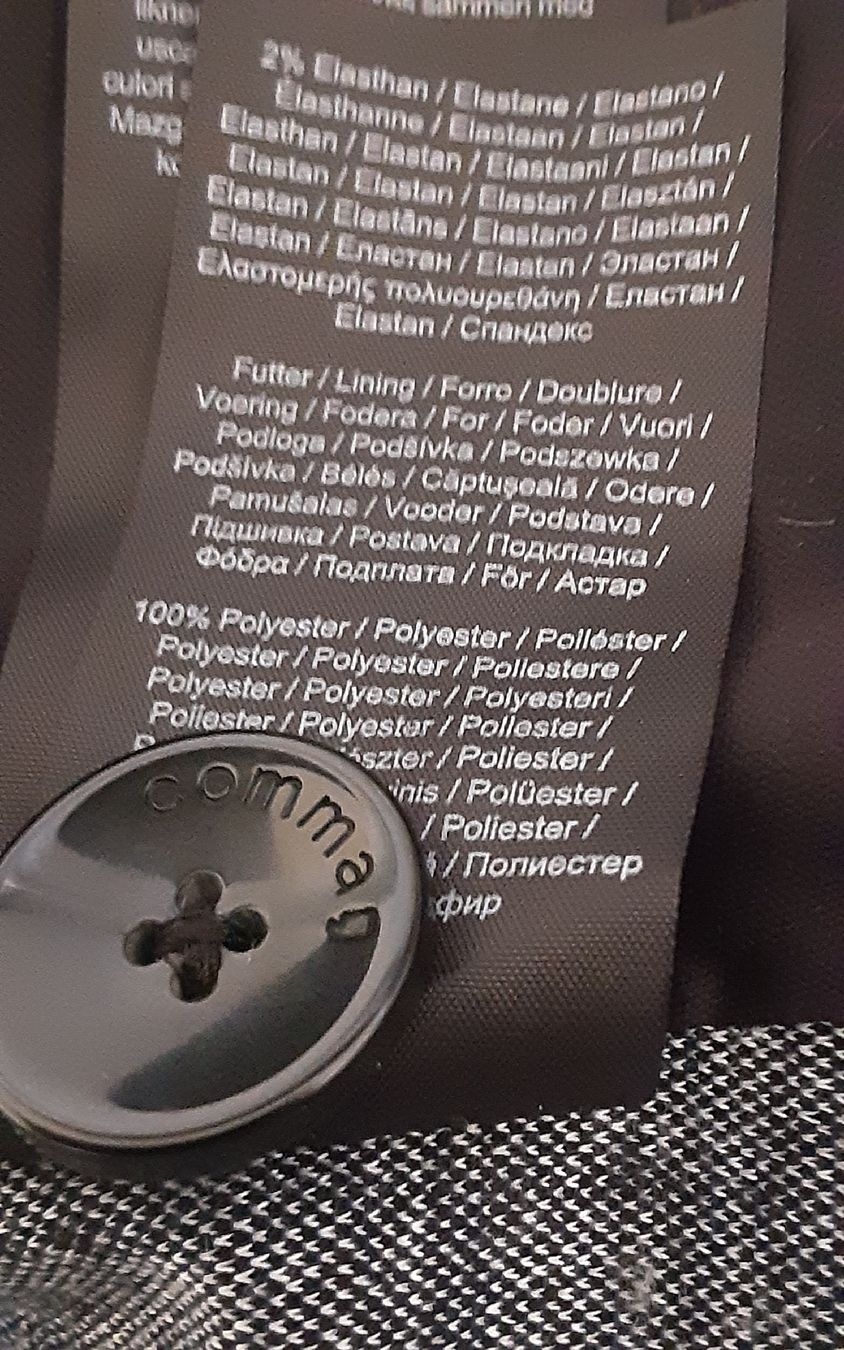 Comma Jacken: Blazer Comma, 38, excellent état, 80% polyester, 20%viscose – Gebraucht aus Neuchâtel von Virgule50 9