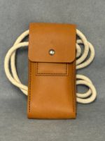 Leder Handy Umhängetasche, 50 % Rabatt aus Sortimentswechsel