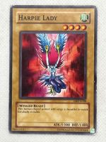 Harpie Lady, seltene Sammelkarte, Yu-Gi-Oh! MRD-E008