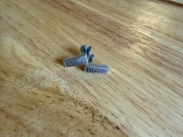 Silber 925 Ohrstecker mit Zirkonia elegant zeitlos