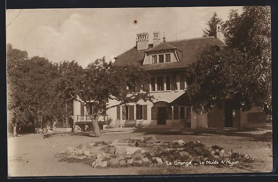 Cartoline postali: AK Le Muids s. Nyon, La Grange – Usato da Berlin venduto da bartko-reher