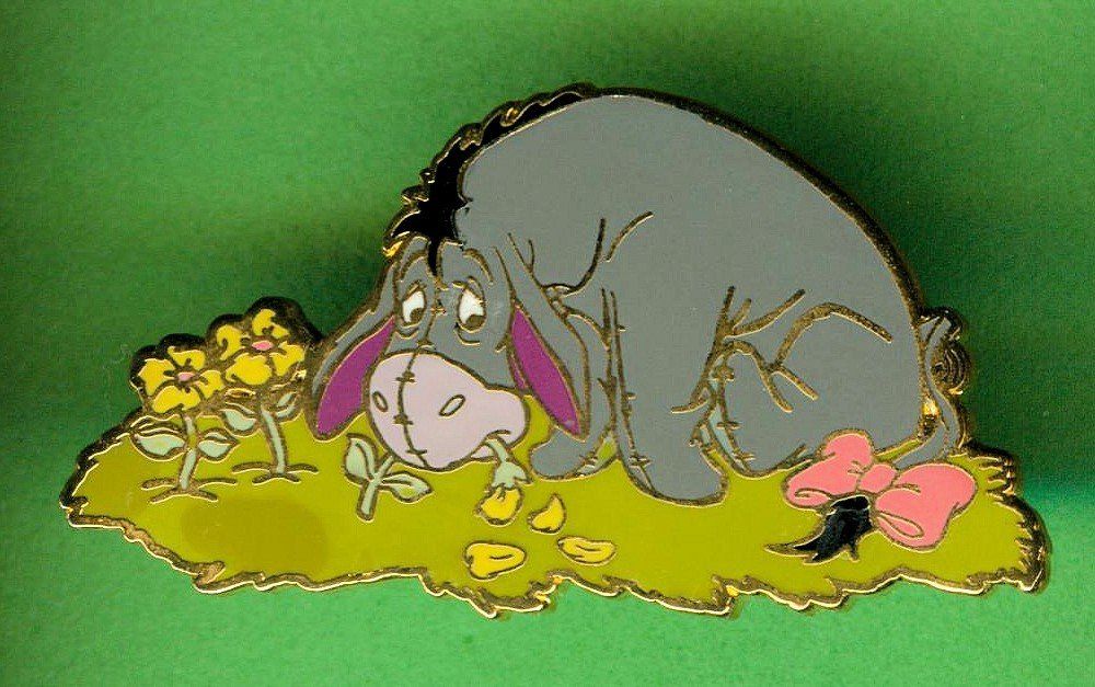 Disney Placchette & Badge: DISNEY  Winnie Puuh  I-Aah – Usato da Winterthur venduto da Sammleroase
