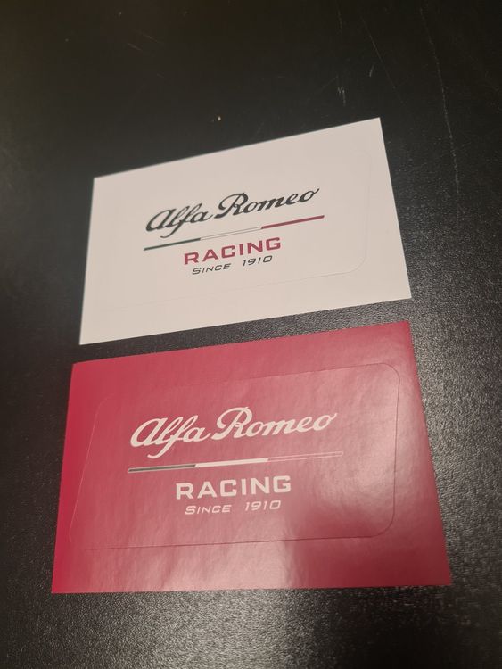 Alfa Romeo Racing Aufkleber