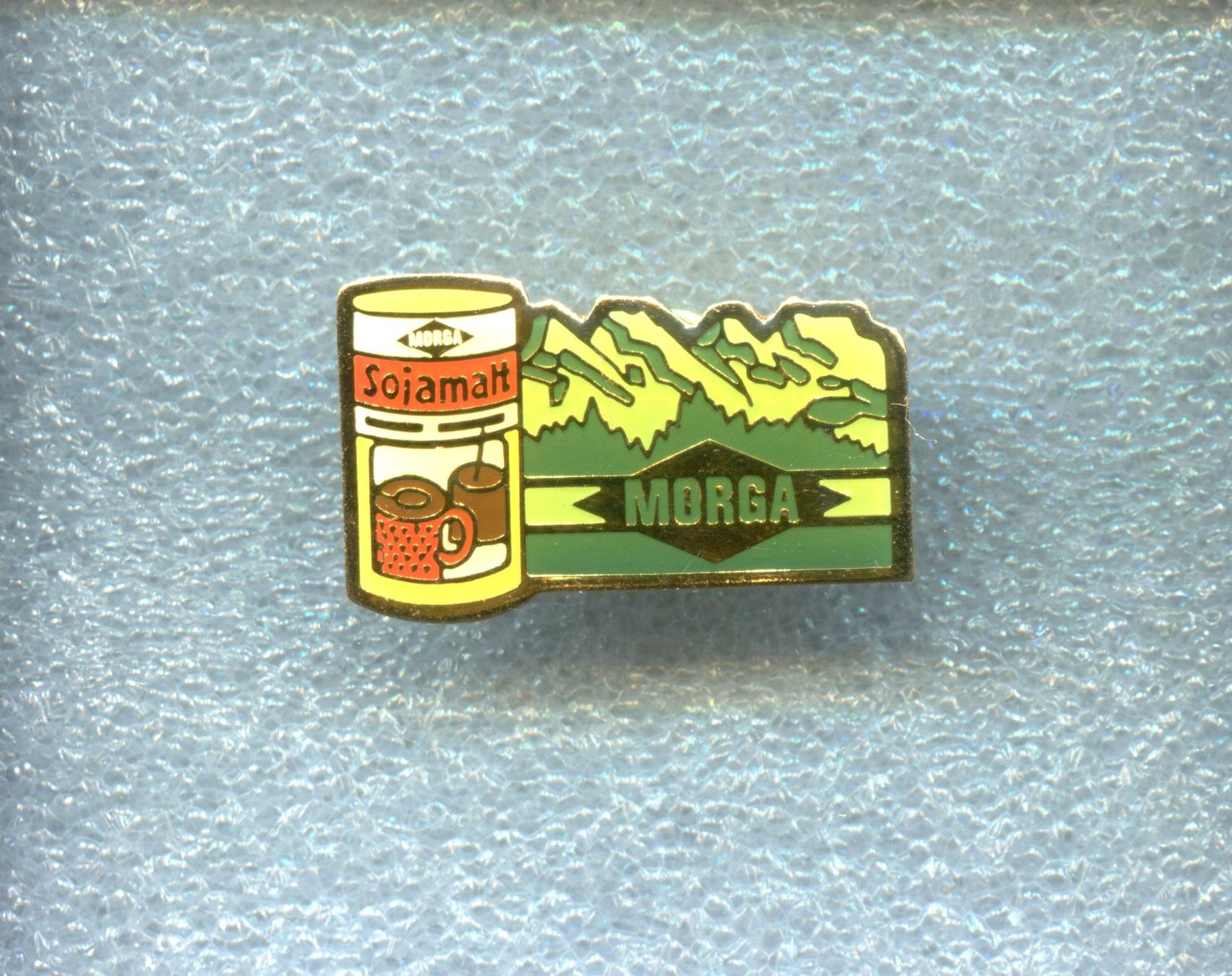 Plaketten & Abzeichen: MORGA  Sojamalt – Gebraucht aus Winterthur von Sammleroase