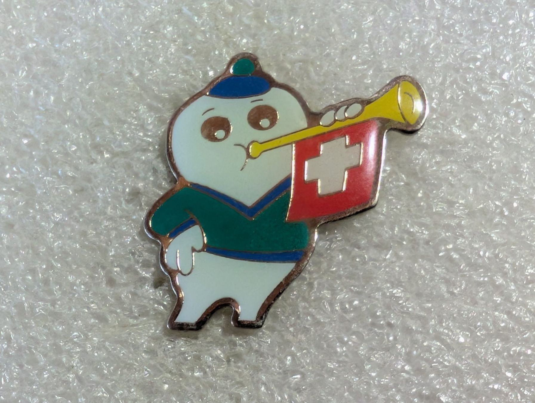 Placchette & Badge: Ansteckpin 98: Maga Bio – Usato da Oppligen venduto da Pin-Fall-Shop