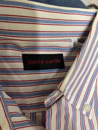 Pierre Cardin Vintage Herrenhemd Gr. 41 / 16 Langarmhemd