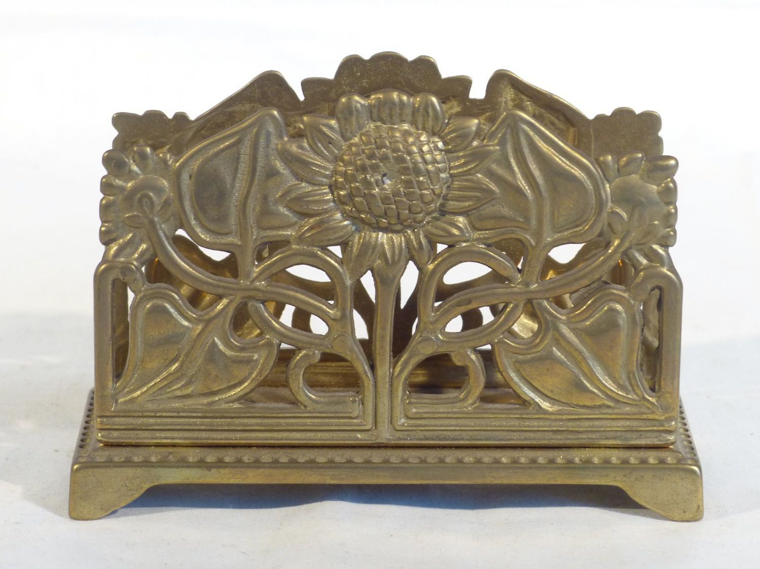 Altro in Decorazioni & Accessori: Brief/Kartenhalter aus Messing (Jugendstil) – Nuovo (secondo la descrizione) da Zürich venduto da botschinski 1