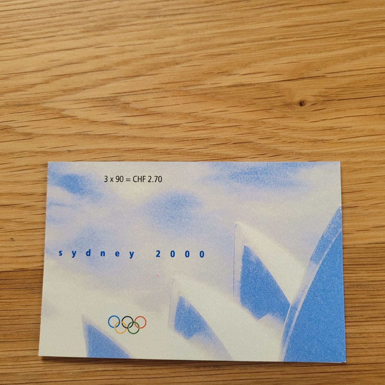 Alle Briefmarken: Carnet De Timbre /  Markenheftchen  Olympique Sydney 2000 – Gebraucht aus Biel/Bienne von Destockweb