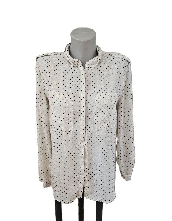 H&M Blusen: gepunktete Bluse H&M Gr. 38 – Gebraucht aus Füllinsdorf von Sunnebliemli7
