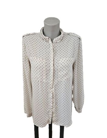 gepunktete Bluse H&M Gr. 38