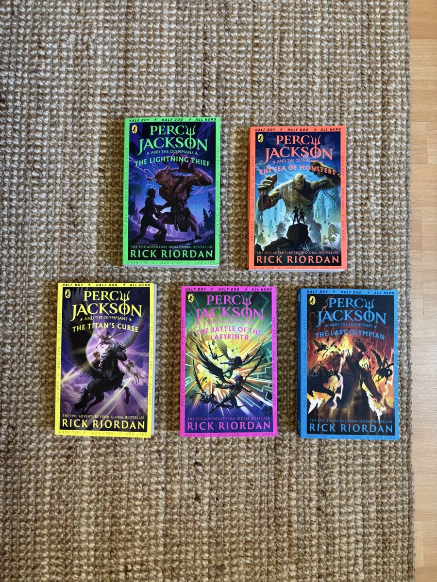 Bücher: Percy Jackson Book Set – Gebraucht aus Bern von wisemagpie 2