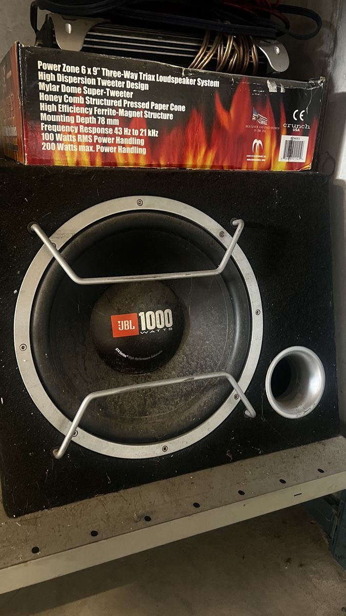JBL Casse acustiche: Subwoofer mit Verstärker – Usato da Morissen venduto da palti