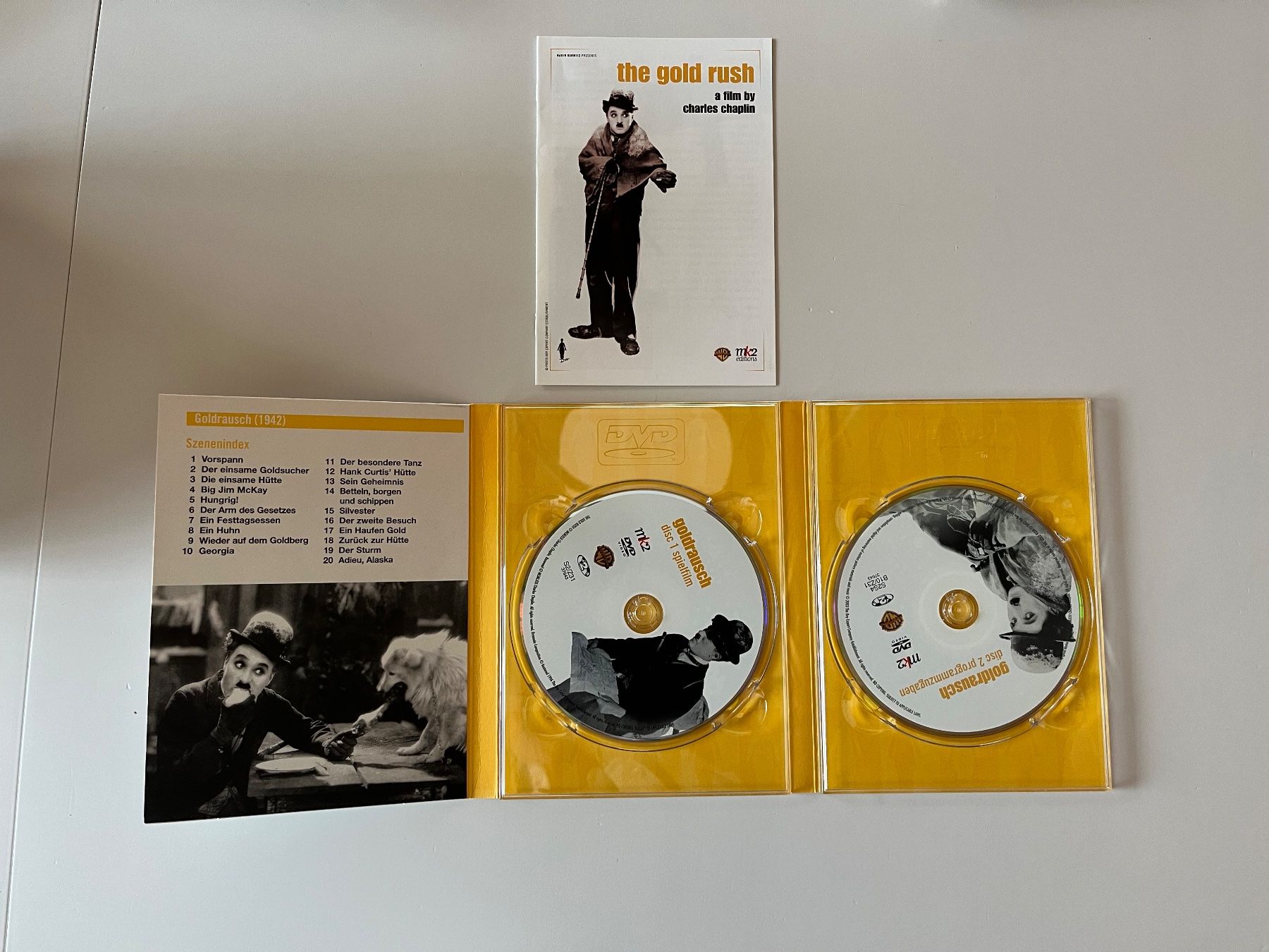 Alle DVDs: 4 Filme + 1 Doku: "The Chaplin Collection Vol.1" – Gebraucht aus Attikon von Hagenholz81 2