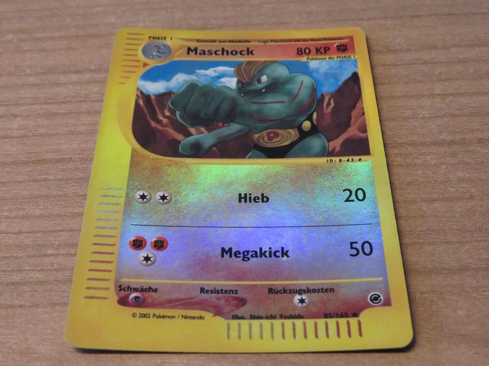 Machoke / Maschock - EX 85 Reverse Holo DE - Pokemon TCG (Gebraucht) in ...