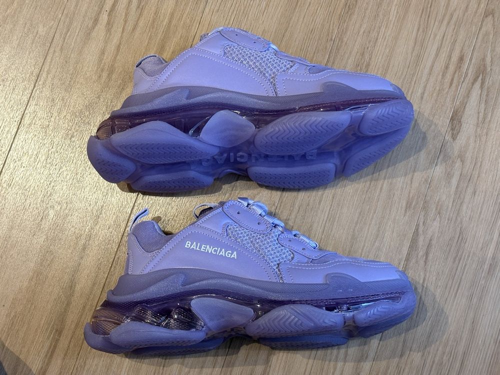Balenciaga Triple S Sneaker in Lila Grösse 40 (Neu (gemäss