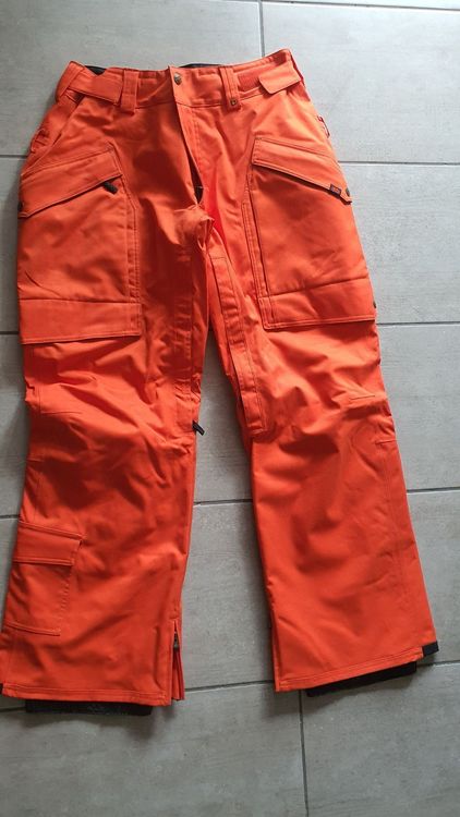 Pantalon snowboard vans orange Acheter sur Ricardo