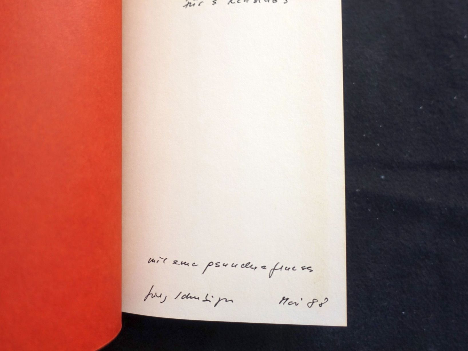 Libri: Jürg Schubiger: Das Löwengebrüll. Signiert! – Usato da Gutenswil venduto da Optico 1