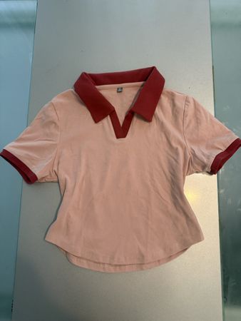 Damen Poloshirt rosé
