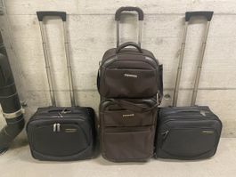 Set: 3 Reisekoffer und 1 Handtasche Kappa