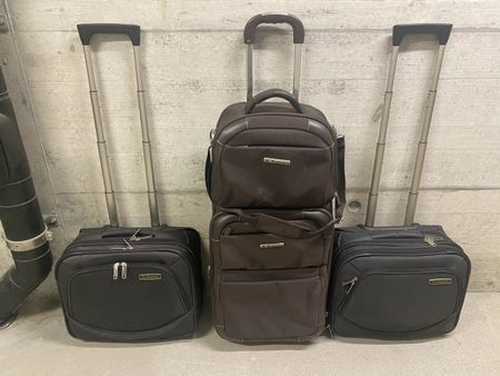 Set: 3 Reisekoffer und 1 Handtasche Kappa