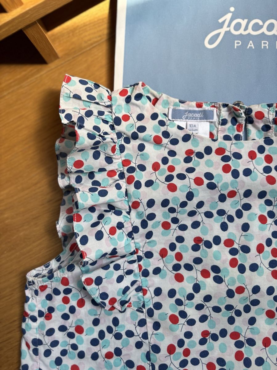 Jacadi Blusen, T-Shirts & Tops: Blouse Jacadi en Liberty 10 ans - 140cm – Neu (gemäss Beschreibung) aus Founex von ari_2gt7 5