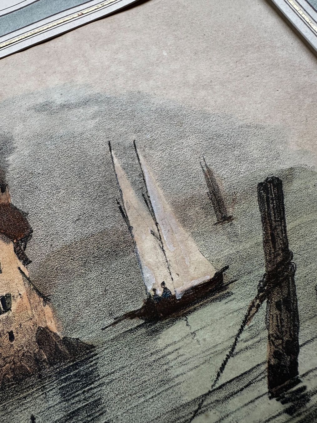 Grafiken & Lithographien: Lithographie Port de S.Saphorin – Gebraucht aus Les Bioux von ann_g9bh 7