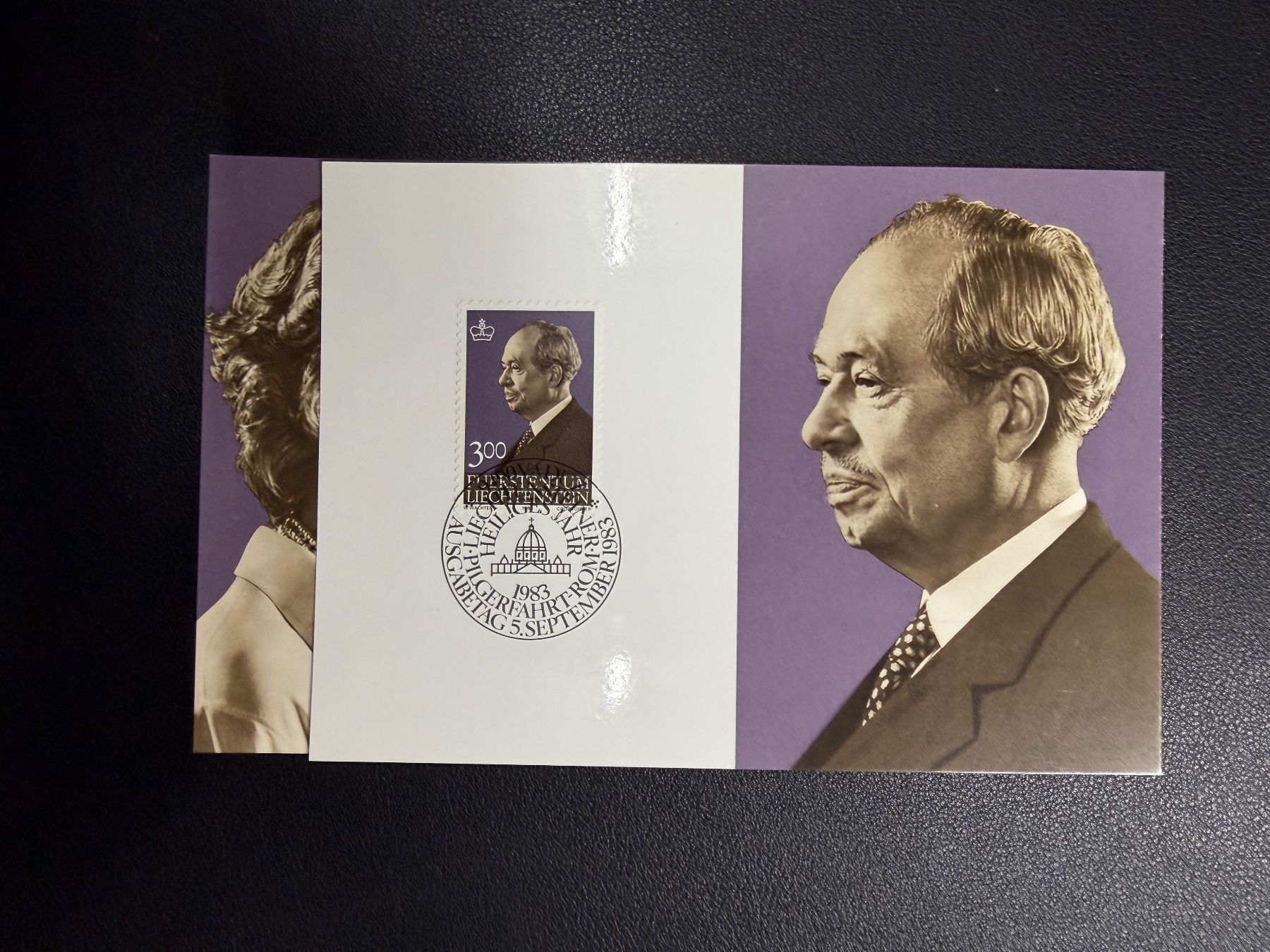Alle Briefmarken: Liechtenstein Maximumkarten Nr. 41 / 1983 – Gebraucht aus oberrüti von jeanmei