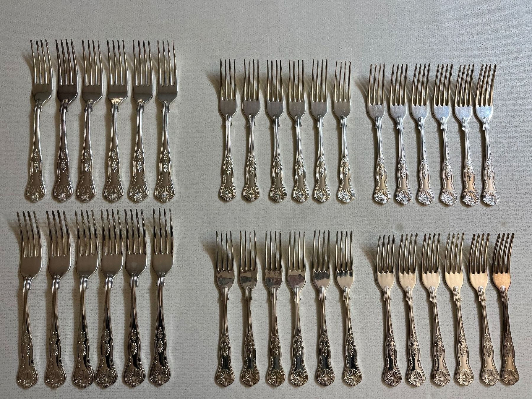 Bestecksets: Silberbesteck - Newbridge Cutlery Silverware Set Kings Style – Gebraucht aus Aeugst am Albis von Smart-Shopper 1