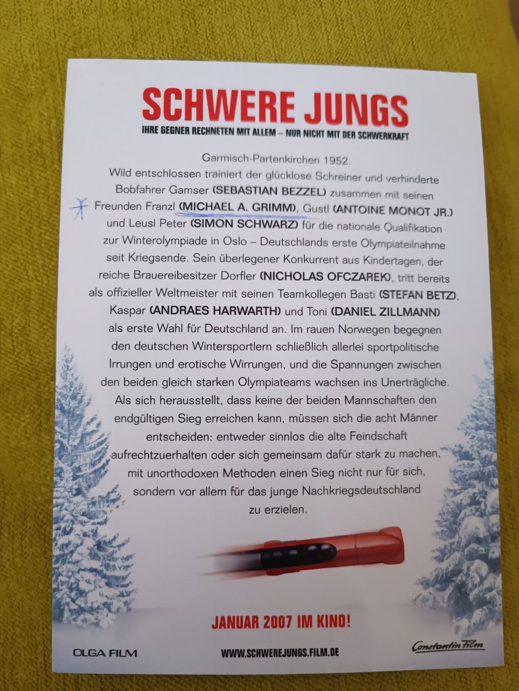 Autographes: Michael A. Grimm - handsigniert – D'occasion à Menziken par Autogramme 1