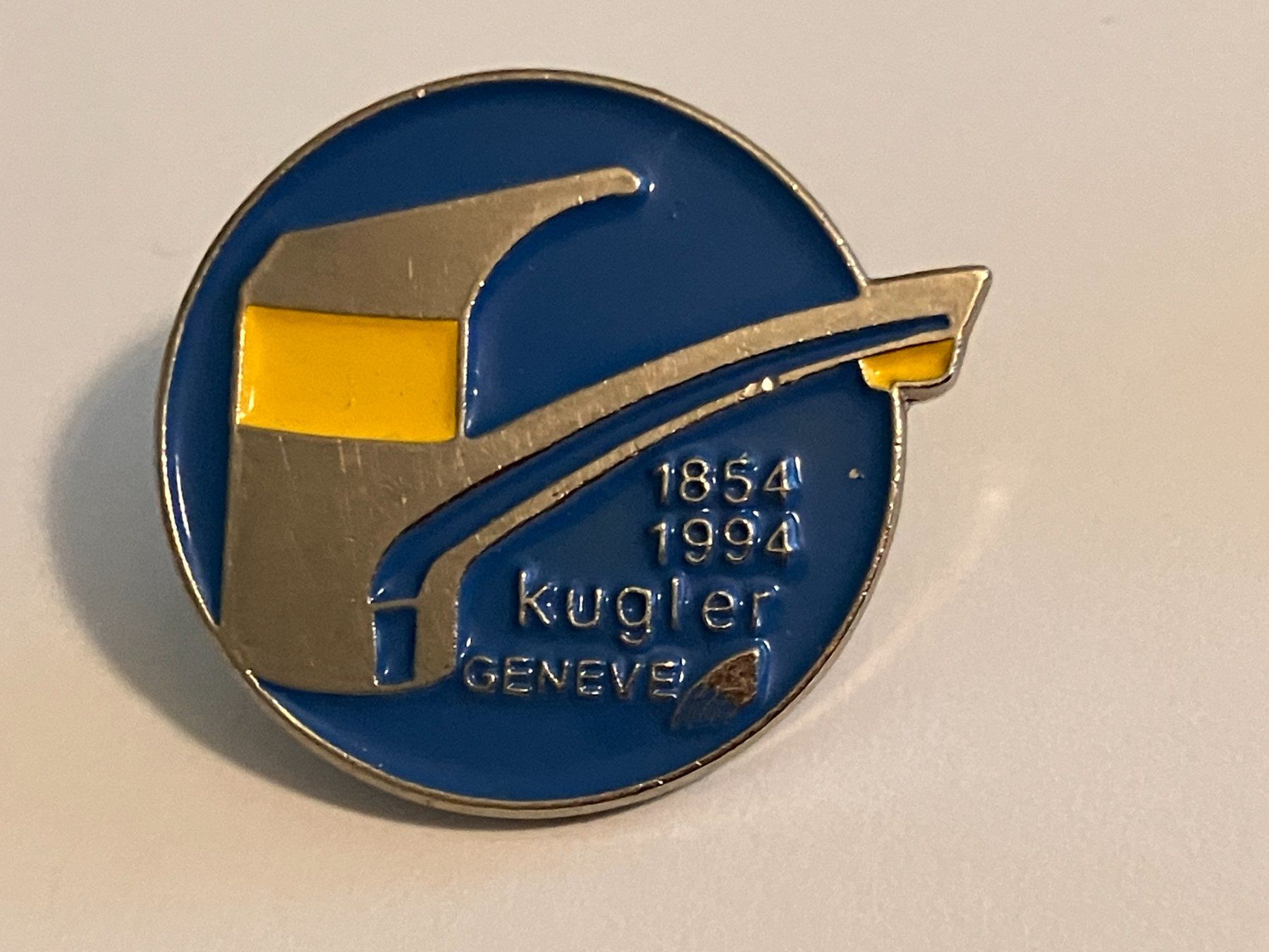 Placchette & Badge: 1 Pin Kugler Geneve – Usato da Basel venduto da djwwpp