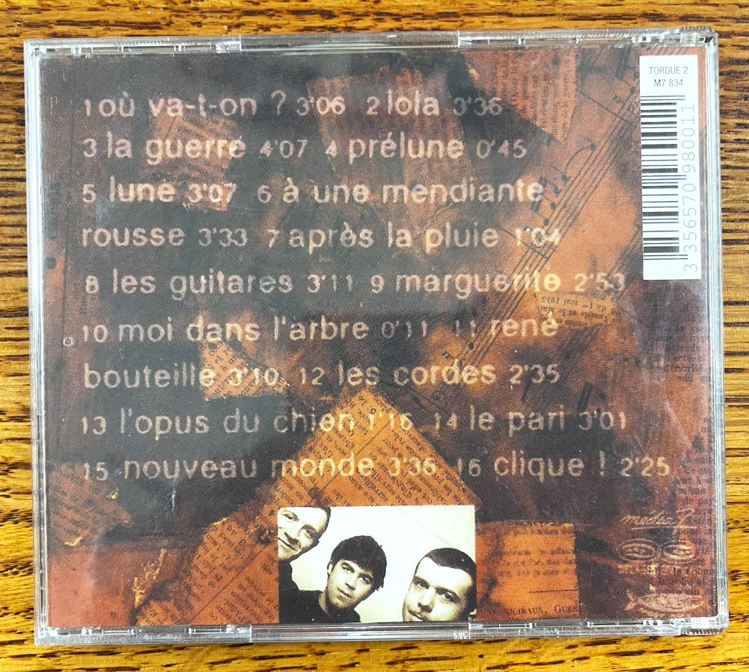 CD: T'es Fou: Tordue CD – Usato da Oftringen venduto da Vucki 1