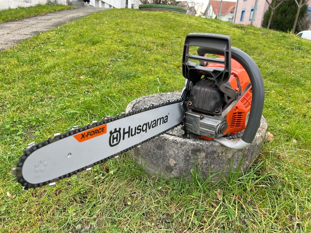 SECURA 4 Sägeketten + Schwert Für Husqvarna 560 XPG – 45 Cm, 0.325 Zoll, 72TG, 1,5 Mm