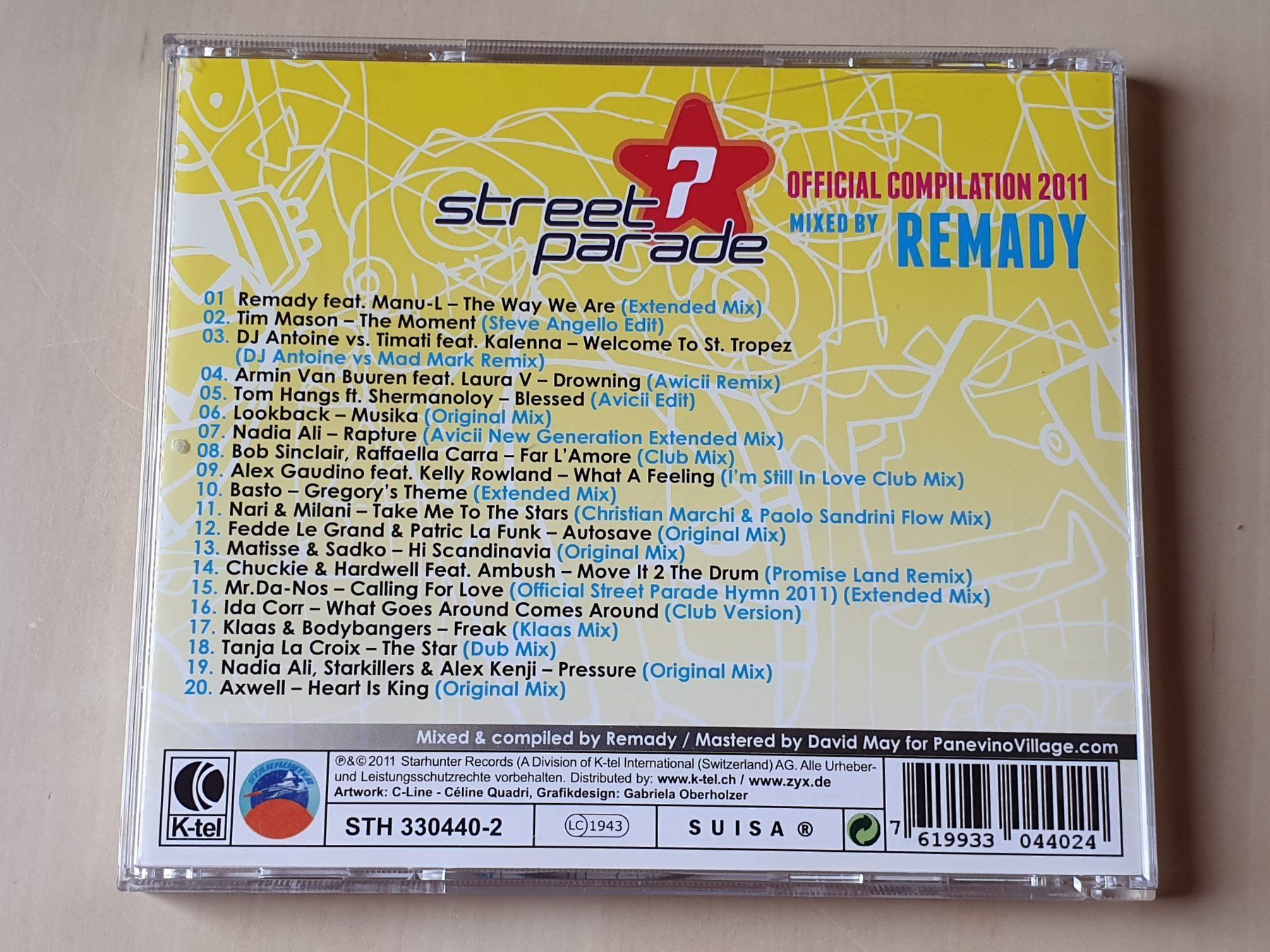 CD: Streetparade 2011 by Remady – Usato da Stansstad venduto da collectorsshop 1